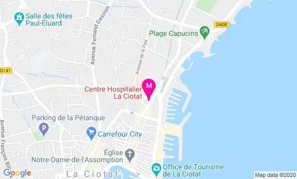 Localisation Dr Caroline Rambeaud