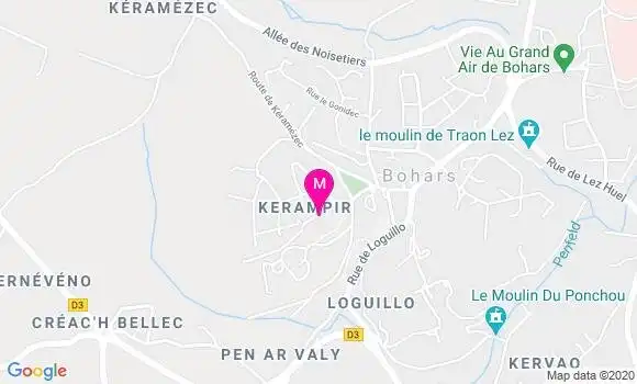 Localisation Dr Florence Jezequel