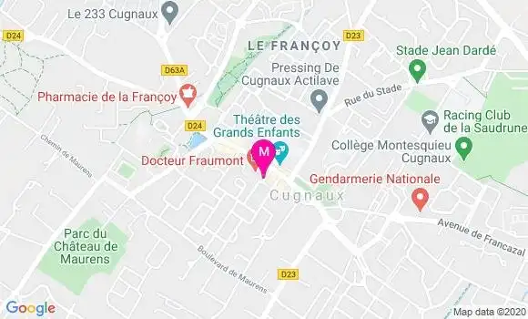 Localisation Dr Marc Torrecillos