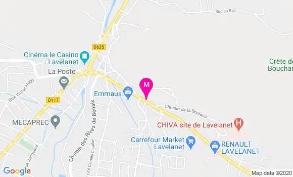 Localisation Dr Severine Arson
