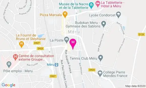 Localisation Dr Carole Gourgand
