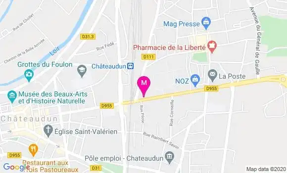 Localisation Dr Christian Van Damme