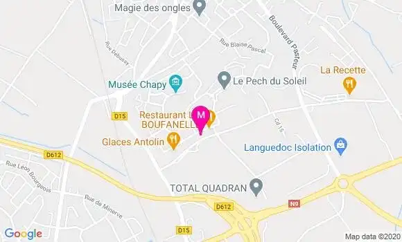 Localisation Dr Benjamin Malzac