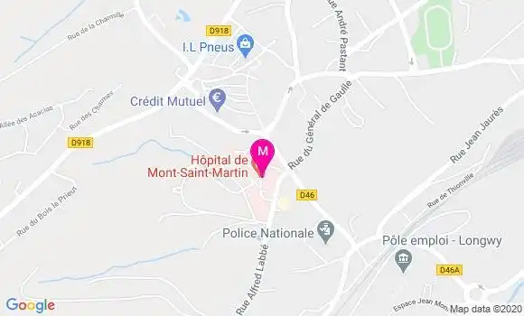 Localisation Dr Philippe Grosfils