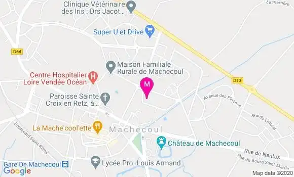 Localisation Dr Benedicte Rouault
