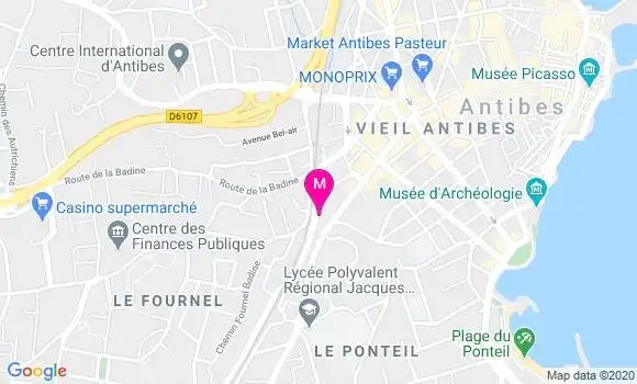 Localisation Dr Jean Robert Sitbon