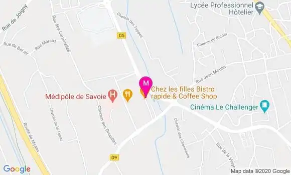 Localisation Dr Olivier Gavard