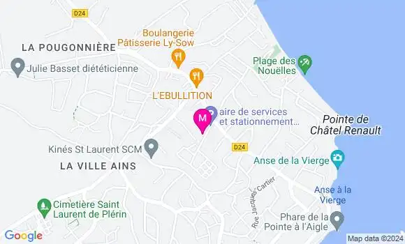 Localisation Dr Anne Claire Alliet