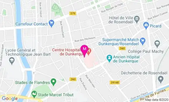 Localisation Dr Lilia Bougherara