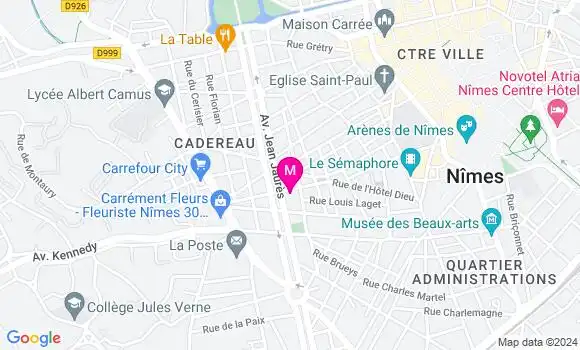 Localisation Dr Thierry Caumon