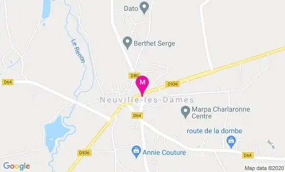 Localisation Dr Pascal Bouvet