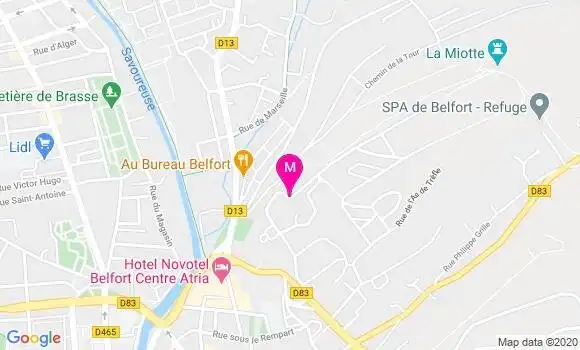 Localisation Dr Georgiana Eftimie