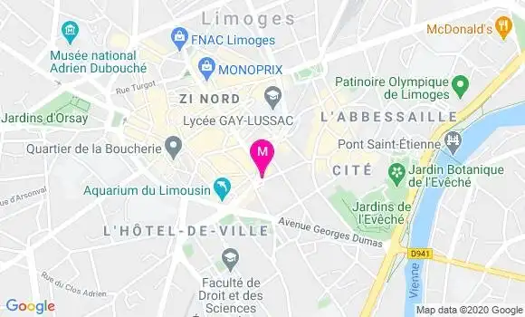Localisation Dr Agnes Roume