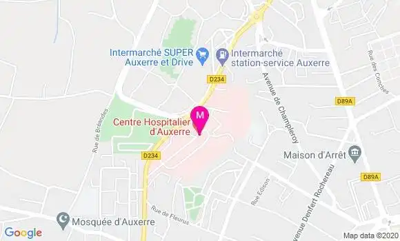 Localisation Dr Michael Marocchini