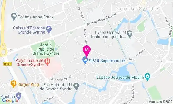 Localisation Dr Alain Foulon