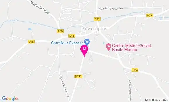 Localisation Dr Philippe Lemasson