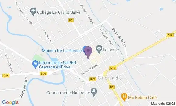Localisation Dr Henri Laffont