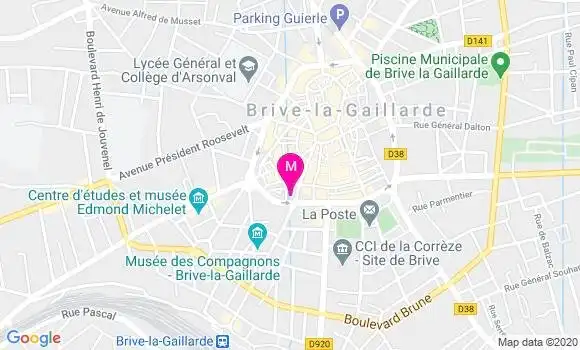 Localisation Dr Paul Berthe
