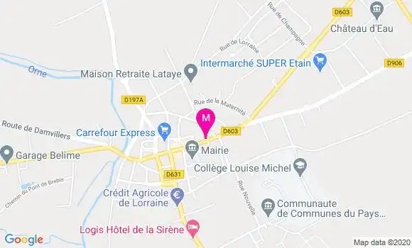 Localisation Dr Amandine Fenice