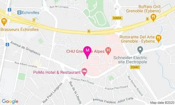 Localisation Dr Marie Jaeger