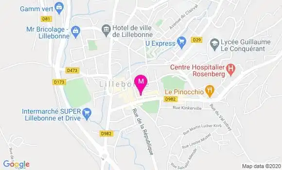 Localisation Dr Astrid Finet