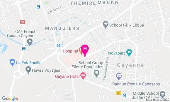 Localisation Dr Fanny Henaff