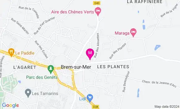 Localisation Dr Alexandre Alcouffe