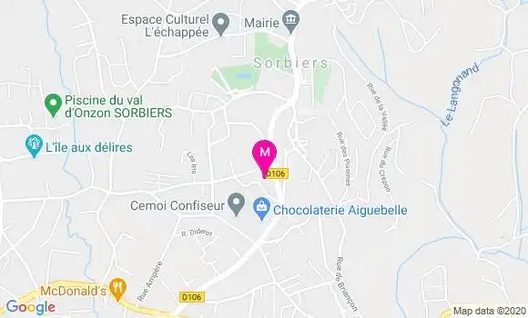 Localisation Dr Joanna Deja