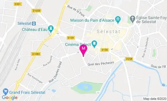 Localisation Dr Carmen Marin