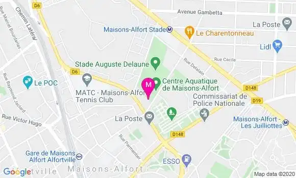 Localisation Dr Charles Binetruy