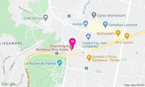 Localisation Dr Benedicte Henriques De Figueiredo
