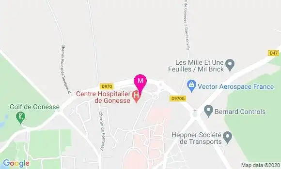 Localisation Dr Assia Mokrani