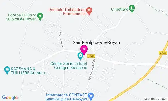 Localisation Dr Amélie Neveu
