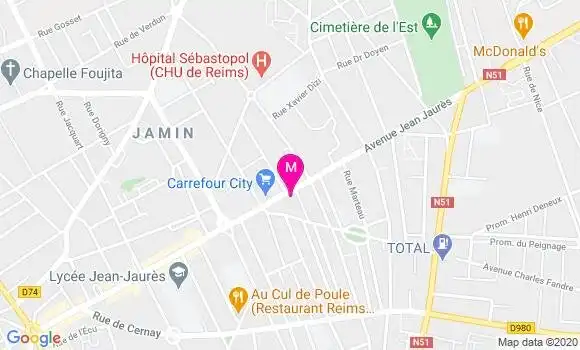 Localisation Dr Soraya M