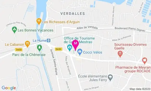 Localisation Dr Gaelle Sadier
