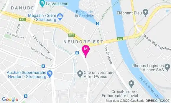 Localisation Dr Marie Geisler