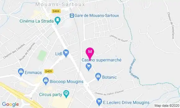 Localisation Dr Isabelle Lerais