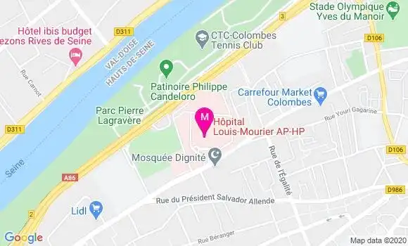 Localisation Dr Laura Cristina Balu