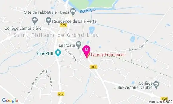 Localisation Dr Corinne Collet