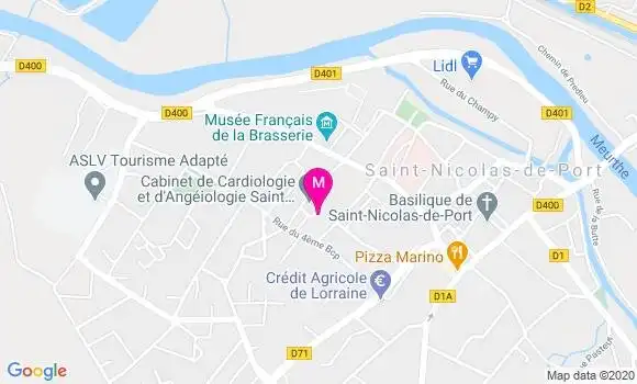 Localisation Dr Estelle Freling