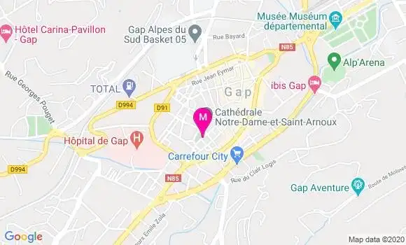 Localisation Dr Marion Rondier
