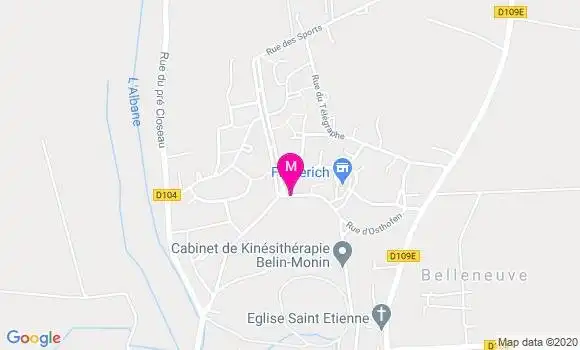 Localisation Dr Florian Milliet