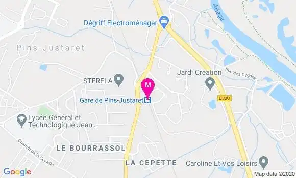 Localisation Dr Bastien Ortala