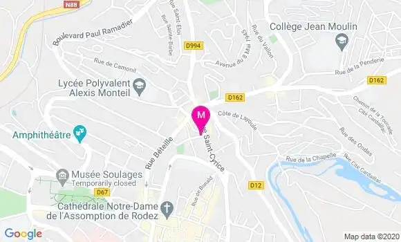Localisation Dr Frederic Martins