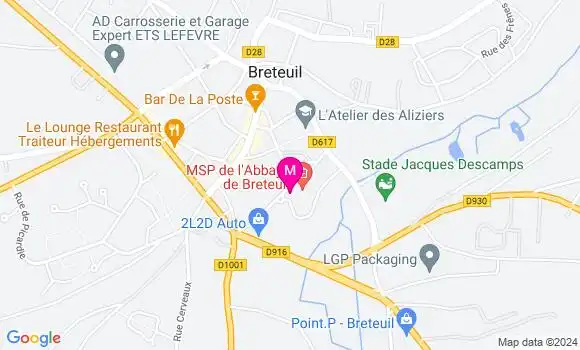 Localisation Dr David Soulas