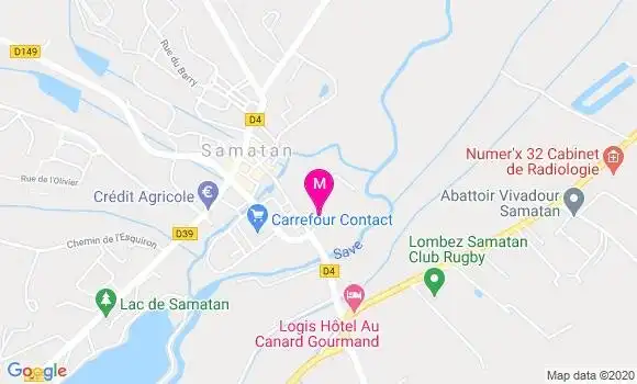 Localisation Dr Arnaud Conte
