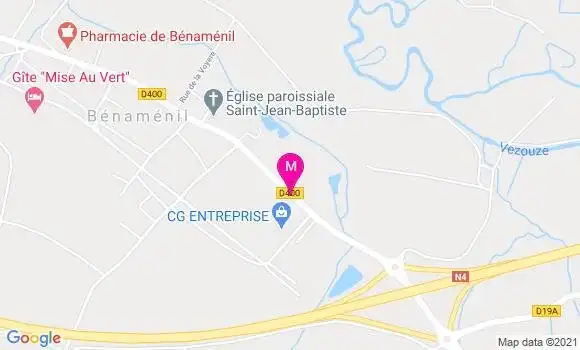 Localisation Dr Alfred Scheuer