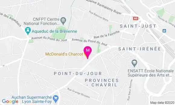 Localisation Dr Vincent Fournier