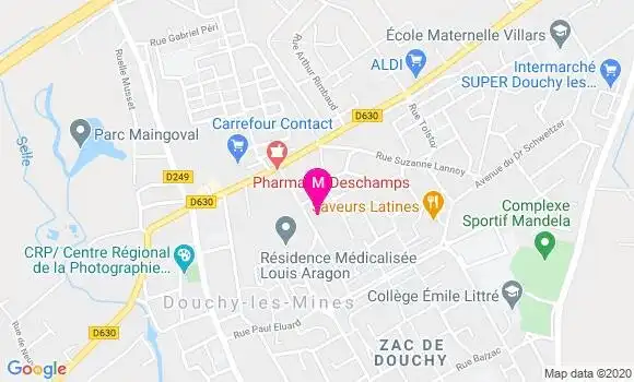 Localisation Dr Mohammed Rafai
