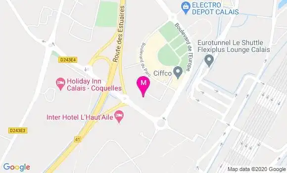 Localisation Dr Emily Lenglos